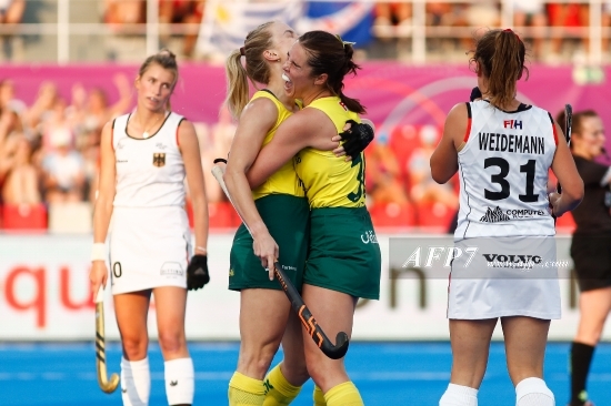 AUSTRALIA V GERMANY - FIH HOCKEY WOMEN WORLD CUP