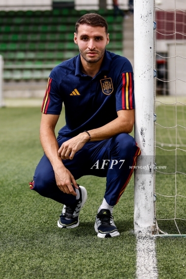 FOOTBALL - SPAIN TEAM - ABEL RUIZ INTERVEW PORTRAITS